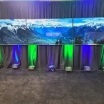TELEVISION BACKDROP