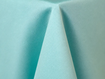 Aqua Matte Satin Chair Sash Rental Edmonton