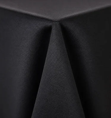 Black Matte Satin Chair Sash Rental Edmonton