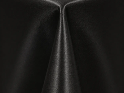 Black Poly Satin Chair Sash Rental Edmonton