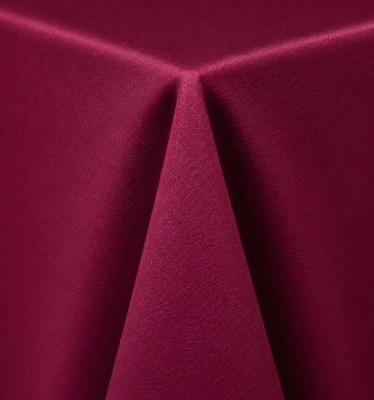 Burgundy Matte Satin Chair Sash Rental Edmonton