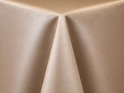 Camel Matte Satin Chair Sash Rental Edmonton