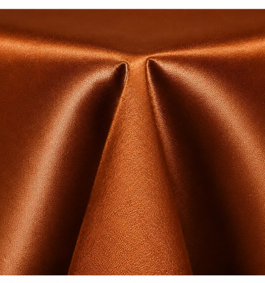 Copper Poly Satin Chair Sash Rental Edmonton