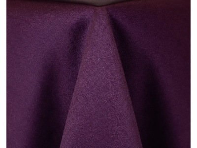 Eggplant Matte Satin Chair Sash Rental Edmonton
