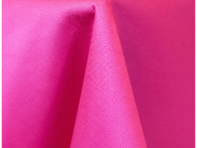 Hot Pink Matte Satin Chair Sash Rental Edmonton