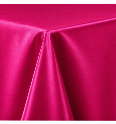 Hot Pink Poly Satin Chair Sash Rental Edmonton