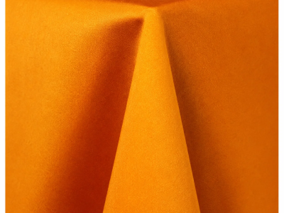 Orange Matte Satin Chair Sash Rental Edmonton