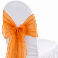 Organza Orange Sash