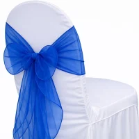 Organza Royal Blue Sash