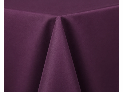 Plum Matte Satin Chair Sash Rental Edmonton