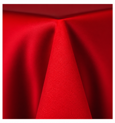 Red Matte Satin Chair Sash Rental Edmonton