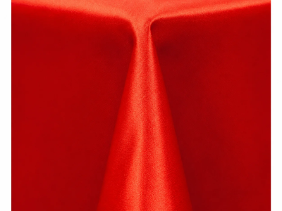 Red Poly Satin Chair Sash Rental Edmonton