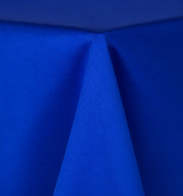 Royal Blue Matte Satin Chair Sash Rental Edmonton