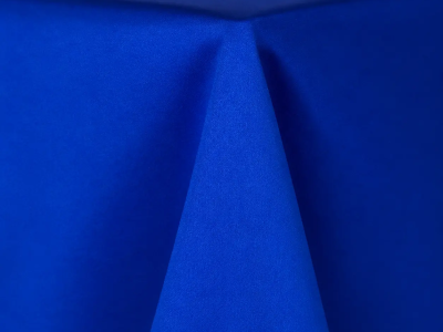 Royal Blue Matte Satin Chair Sash Rental Edmonton