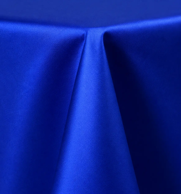 Royal Blue Satin Chair Sash Rental Edmonton