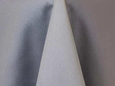 Silver Matte Satin Chair Sash Rental Edmonton