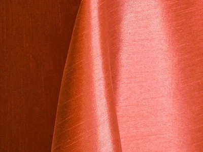 Supernova Shantung - Burnt Orange 011