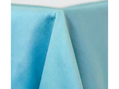 Turquoise Matte Satin Chair Sash Rental Edmonton