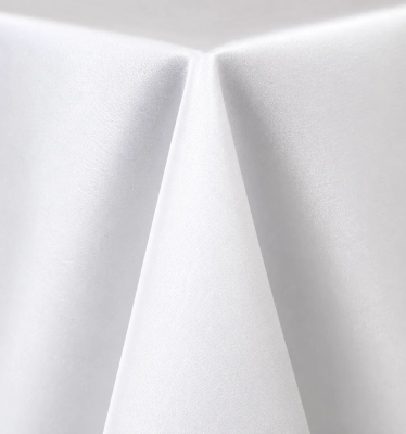 White Matte Satin Chair Sash Rental Edmonton