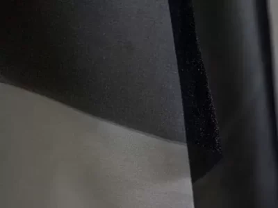 black-organza