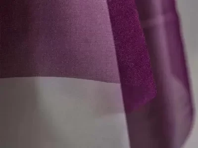 burgundy-organza