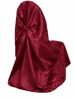burgundy-satin-chair-wrap-rental-edmonton