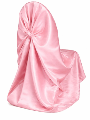 peppermint-pink-satin-chair-wrap-rental-edmonton