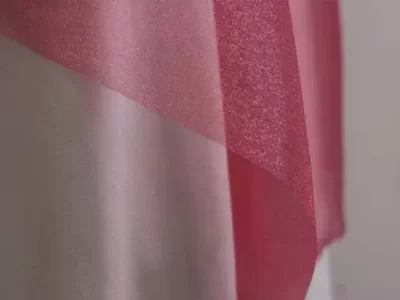 red-organza
