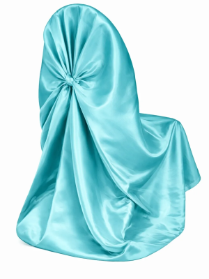 turquoise-satin-chair-wrap-rental-edmonton