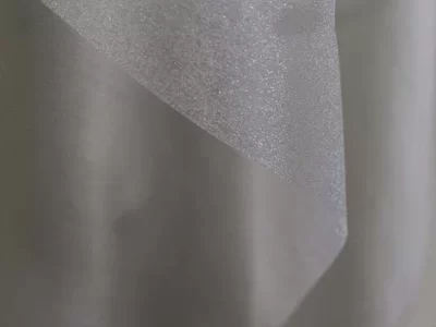 white-organza